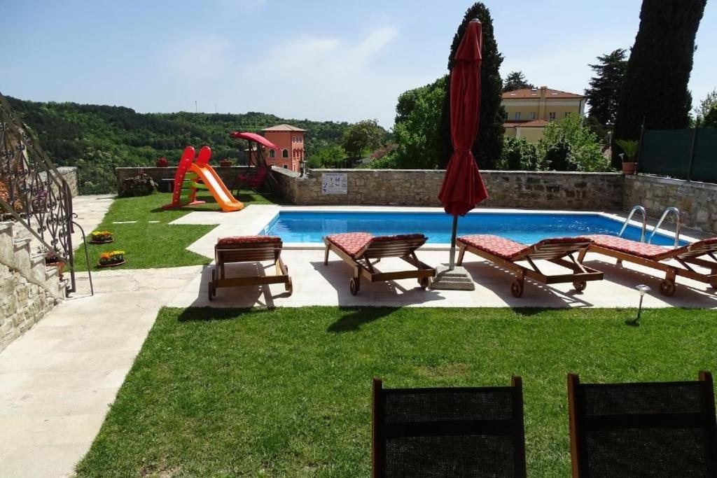 Villa Letizia Oprtalj Экстерьер фото